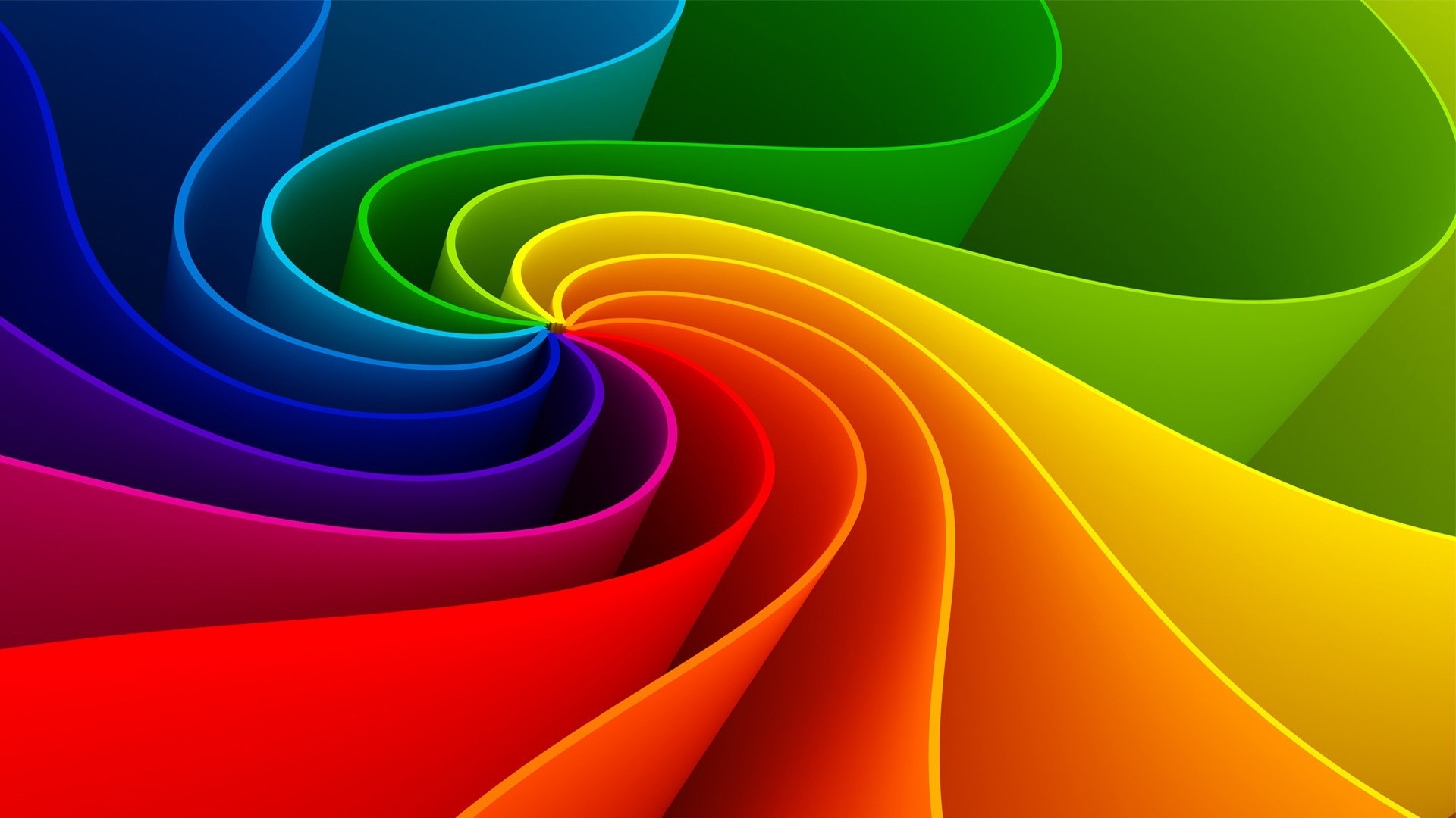Abstract Rainbow Wallpapers Hd Wallpaper 3d Abstract - Multicolor Hd - HD Wallpaper 