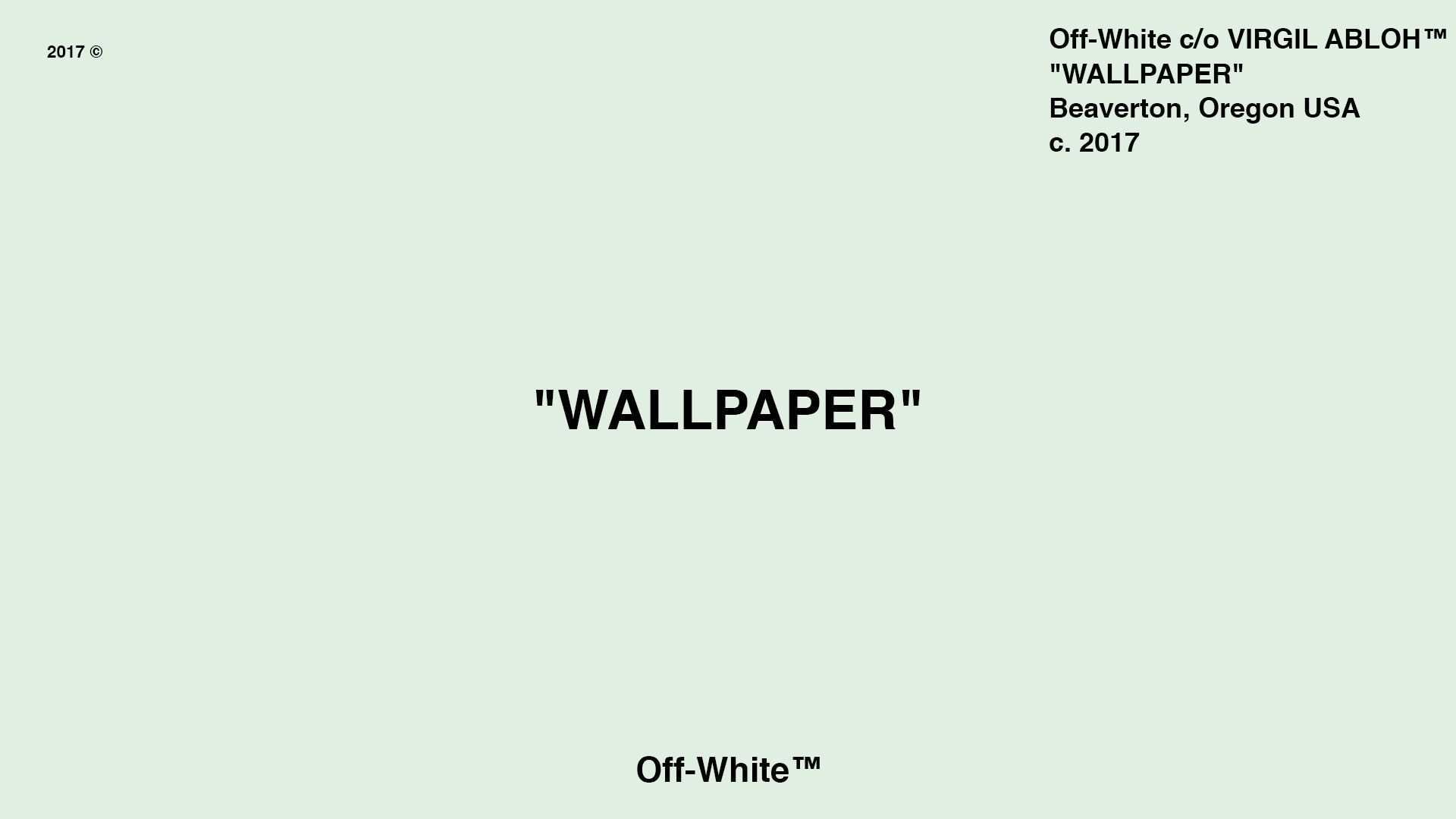 Hypebeast Pc Wallpaper - Off White Wallpaper Desktop - HD Wallpaper 