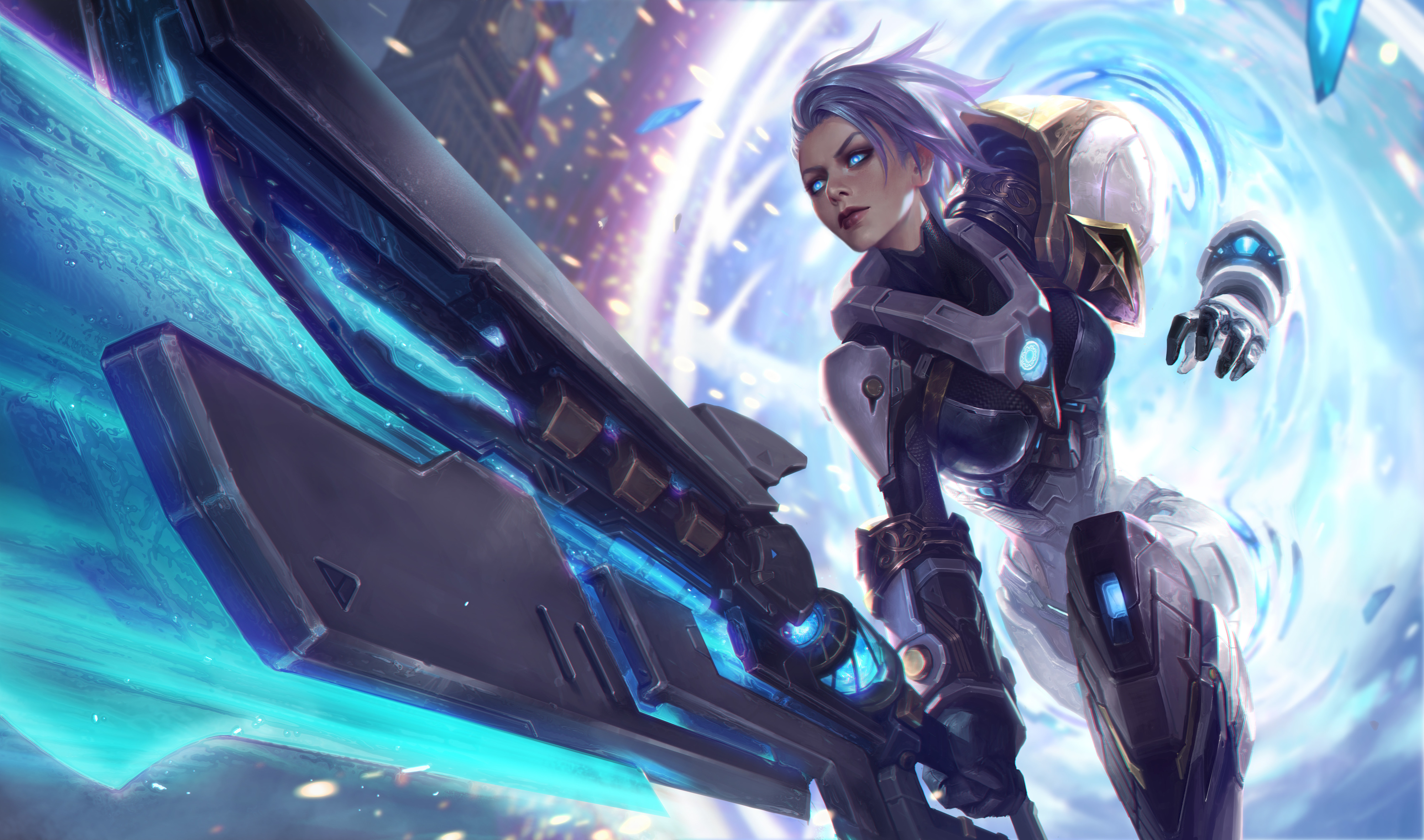 Pulsefire Riven - HD Wallpaper 