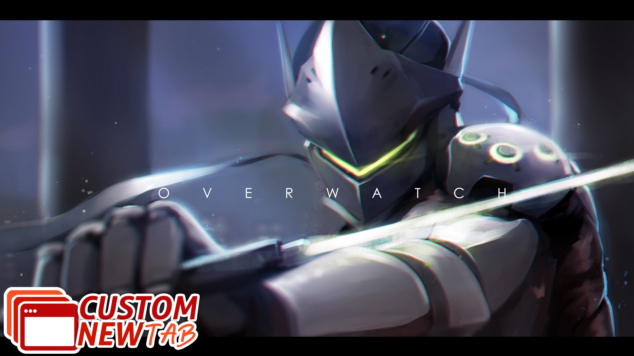 Overwatch Genji - HD Wallpaper 