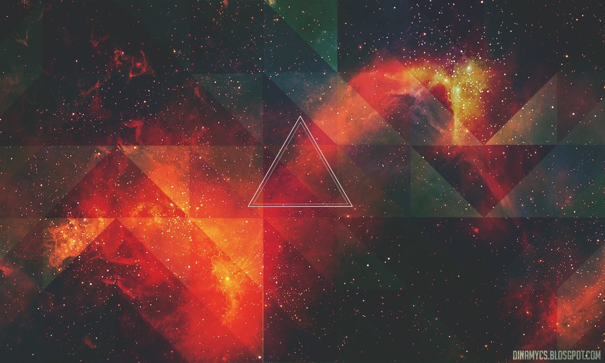 Space Hipster Background - HD Wallpaper 