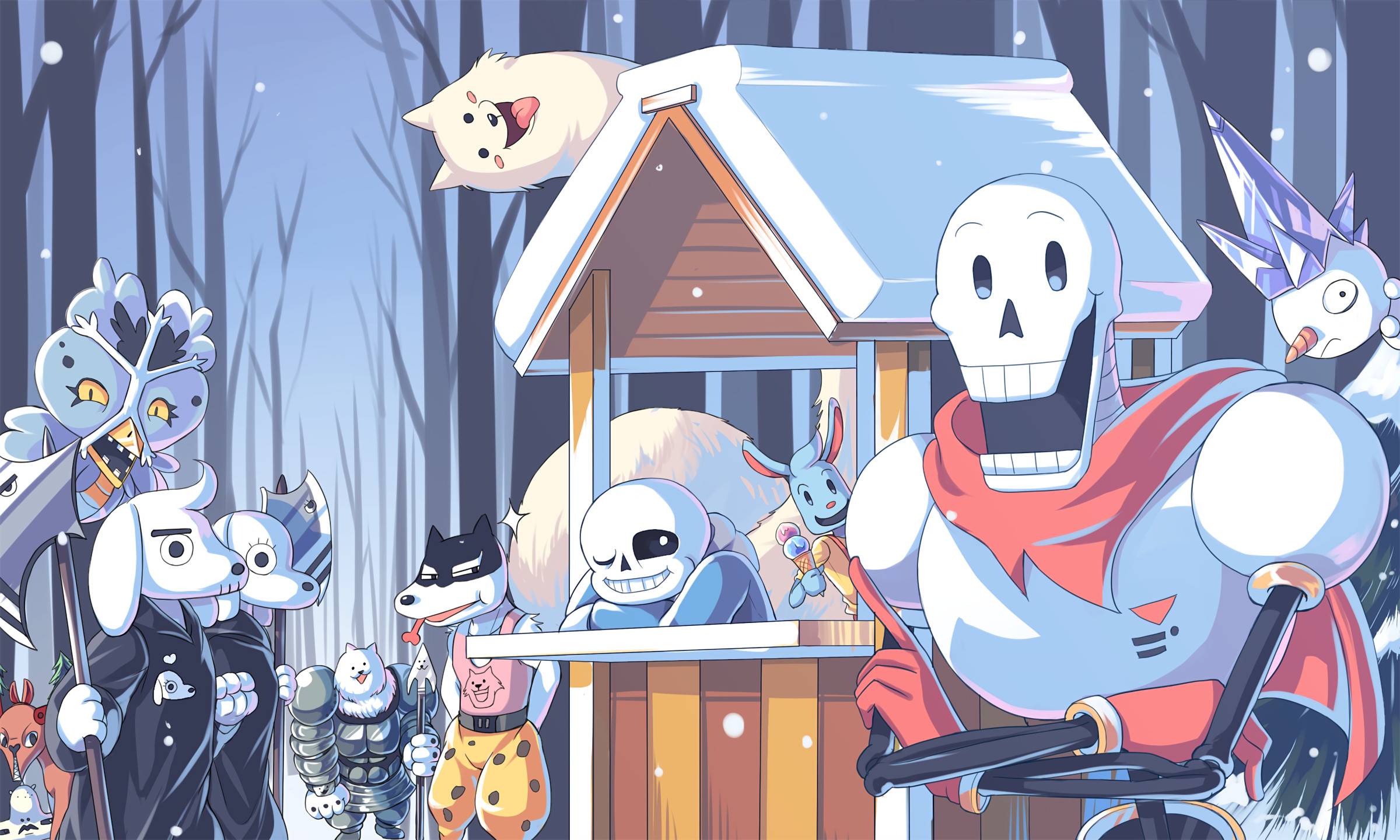 Hd Wallpaper - Undertale Wallpaper Papyrus - HD Wallpaper 