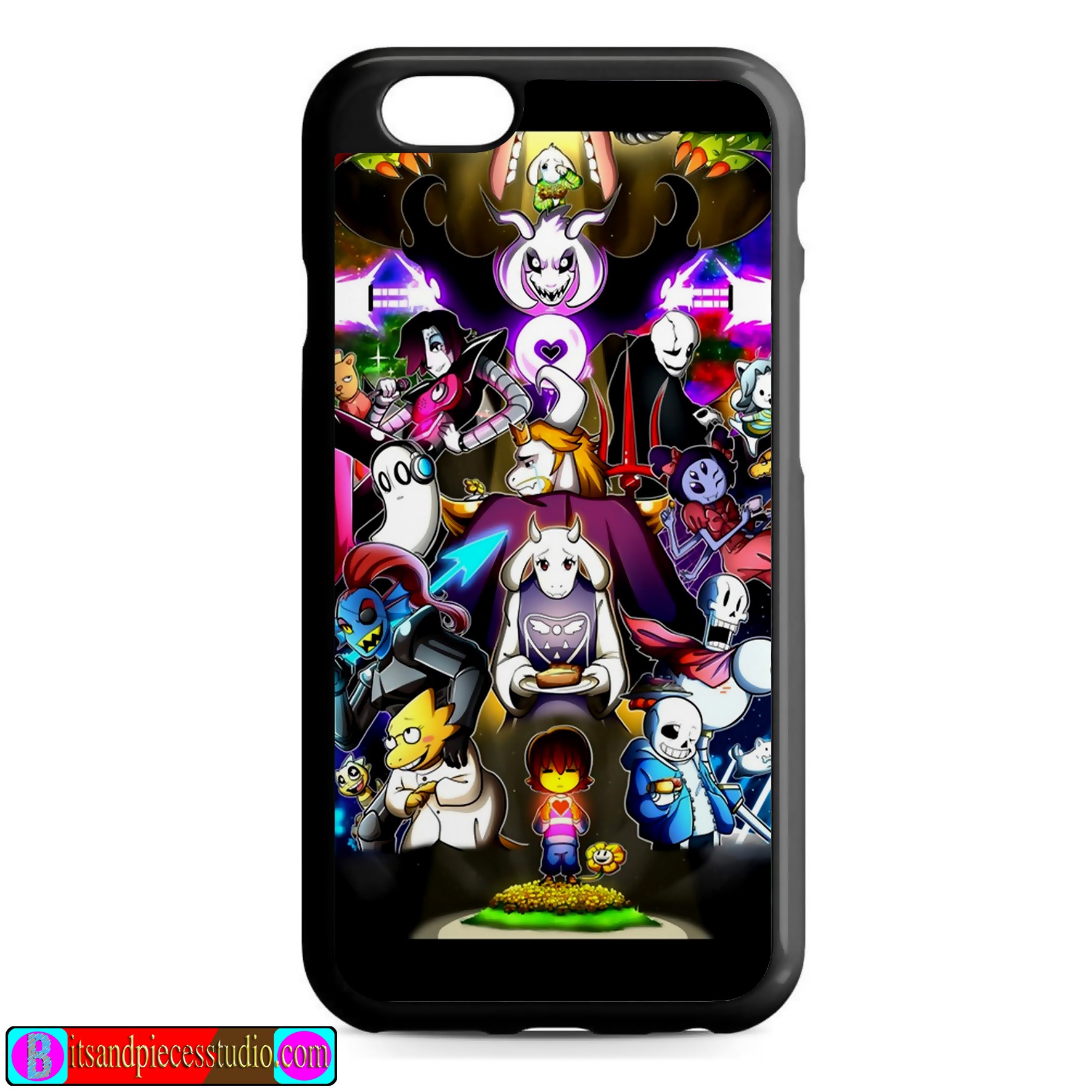 Iphone 4 4s 5 5s 5c 6 6s 7 7s 8 9 X Se Plus Phone Case - All Undertale Characters Drawings - HD Wallpaper 