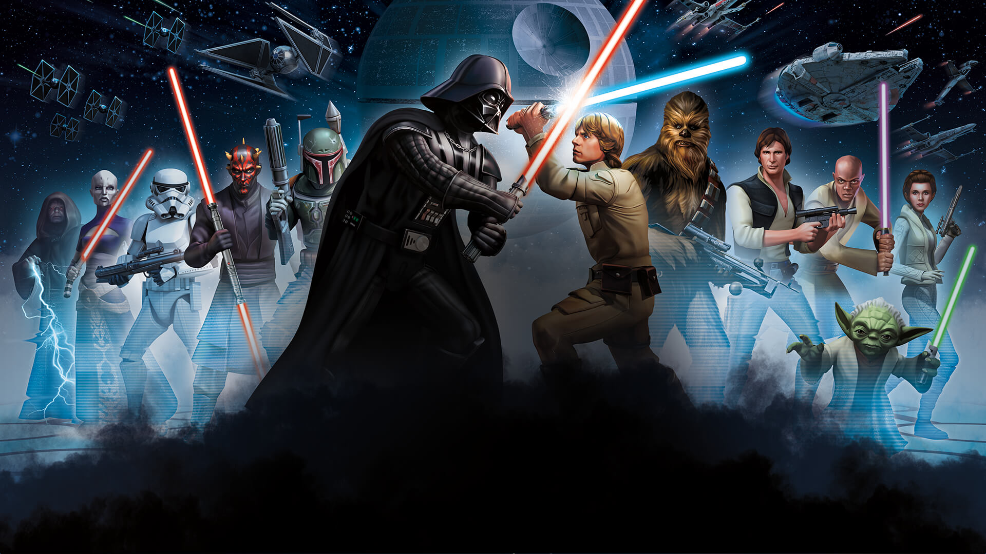 Star Wars Wallpaper For Pc - HD Wallpaper 