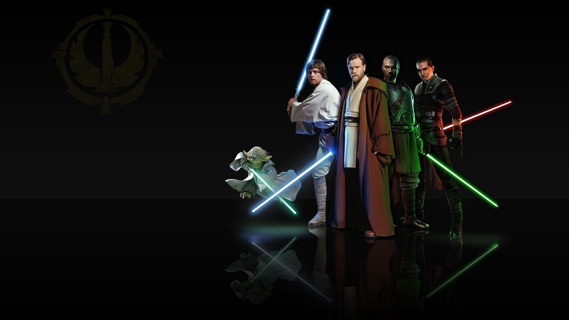 Star Wars Wallpaper Hd - Jedi Star Wars Background - HD Wallpaper 