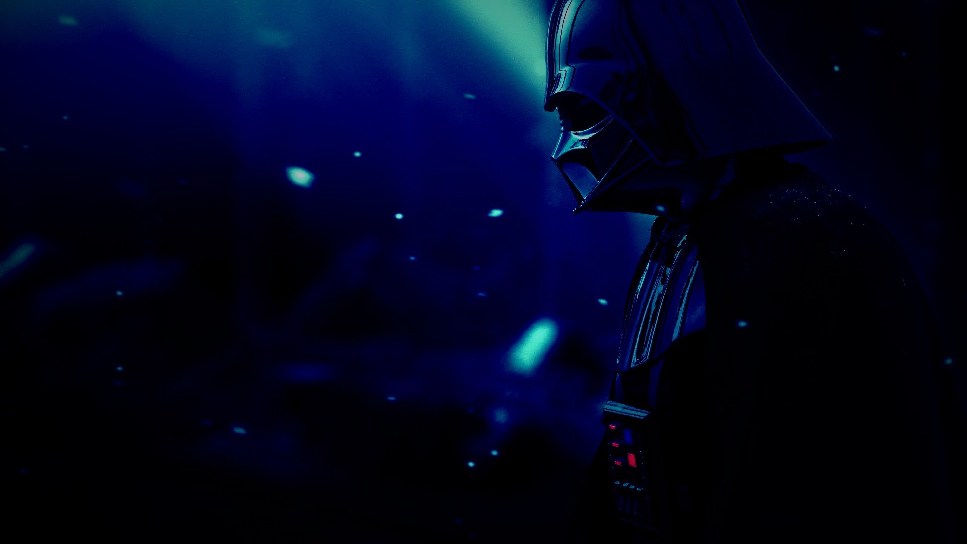 Pensive Darth Vader From Star Wars - Darth Vader Wallpaper Hd - HD Wallpaper 