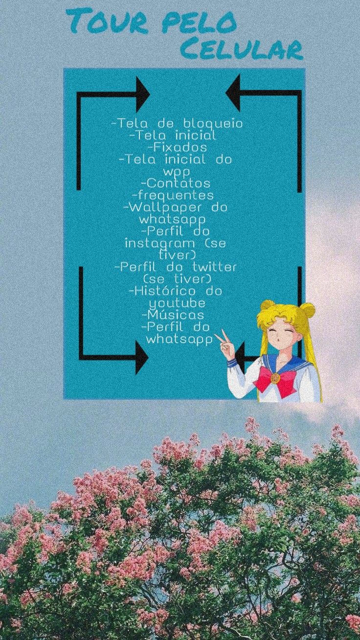 #celular #wallpaper #tour #kpop #anime - Tour Pelo Celular - HD Wallpaper 