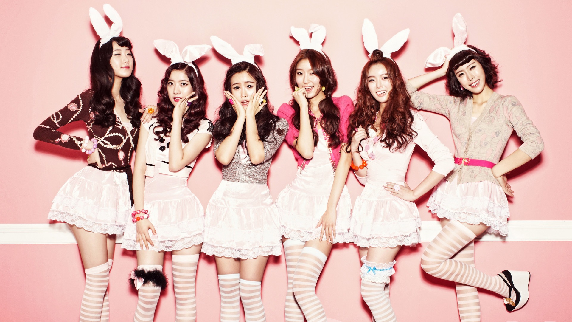 Kpop Girl Groups Cute - HD Wallpaper 