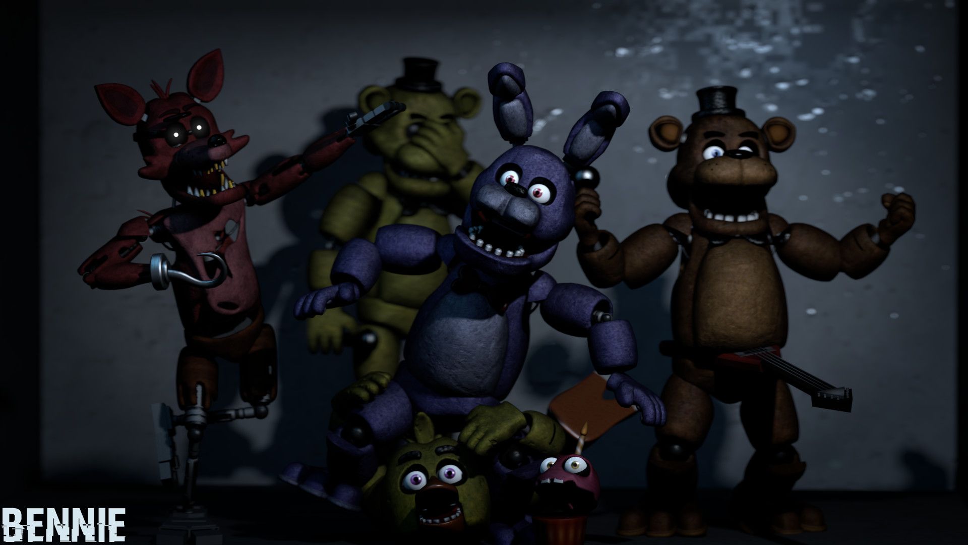 Five Nights At Freddy's - HD Wallpaper 