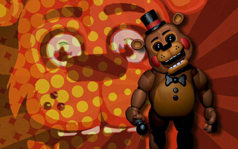 Wallpaper, Five Nights At Freddys, And Fnaf Image - Toy Freddy Wallpaper Fnaf - HD Wallpaper 