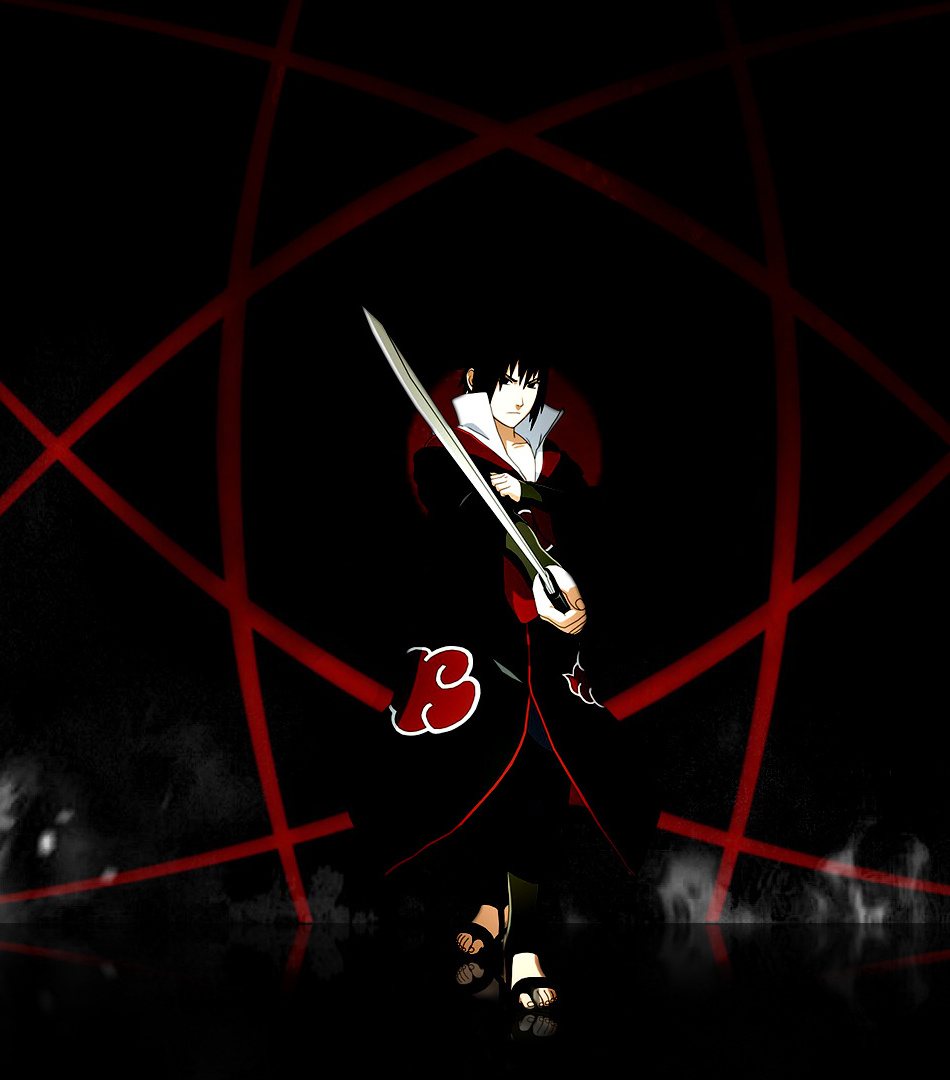 Naruto, Dark, Sasuke Uchiha, Wallpaper - Naruto Walpaper 240 * 320 - HD Wallpaper 