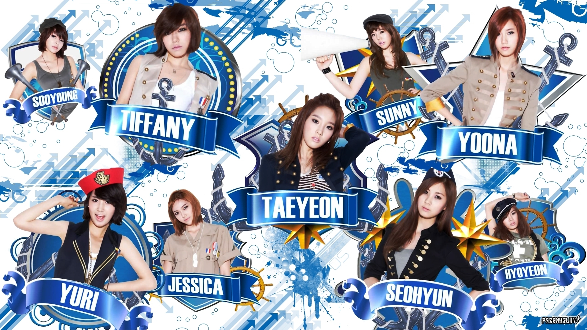 Snsd Members Kpop Wallpaper - Kpop Download - HD Wallpaper 