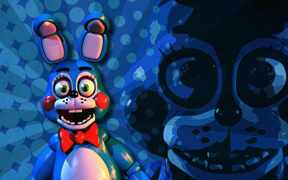 Wallpaper, Fnaf, Five Nights At Freddys - Toy Bonnie Survive The Night - HD Wallpaper 