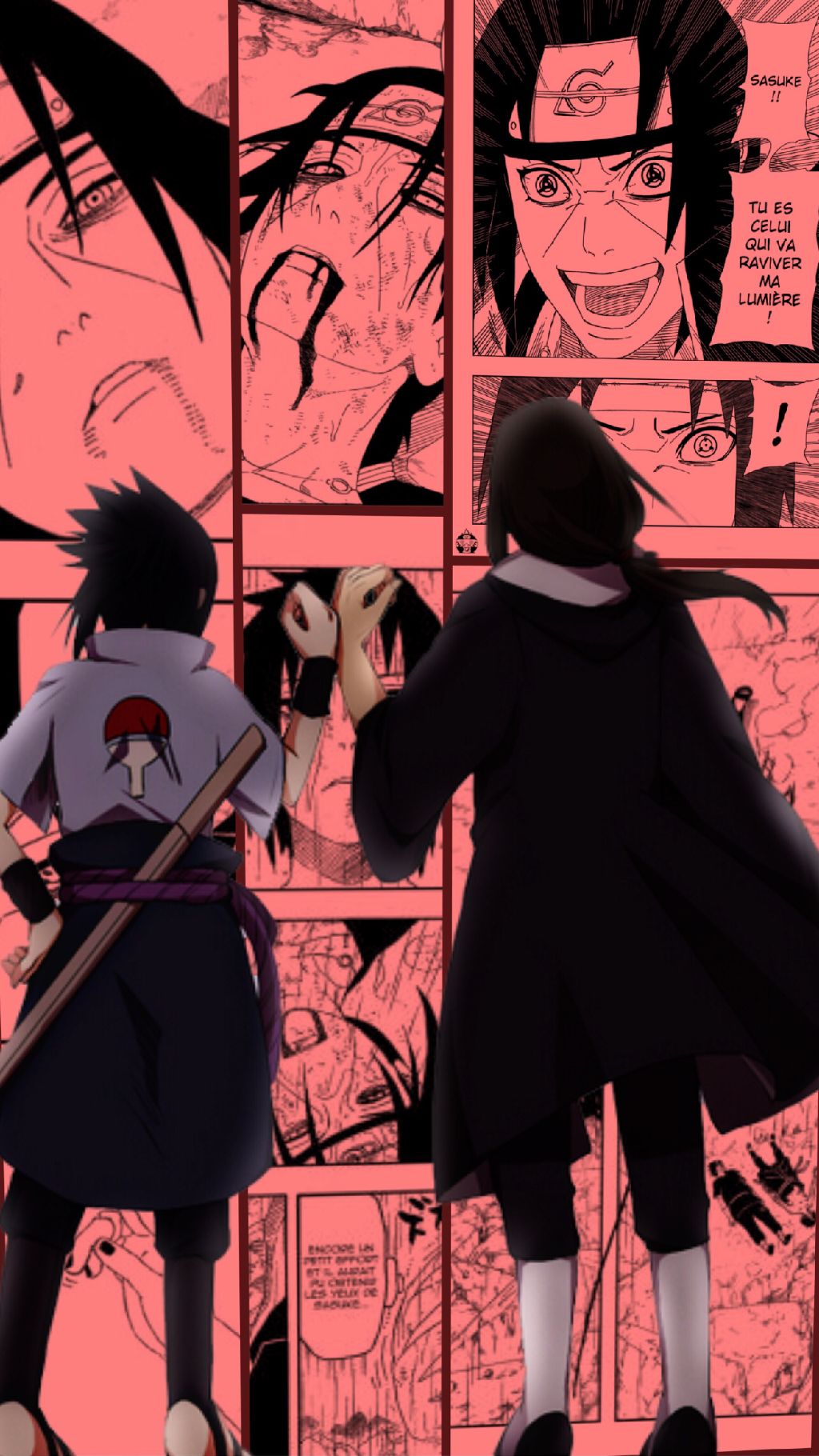 #freetoedit #wallpaper #itachi #sasuke #uchiha - Itachi Sasuke - HD Wallpaper 