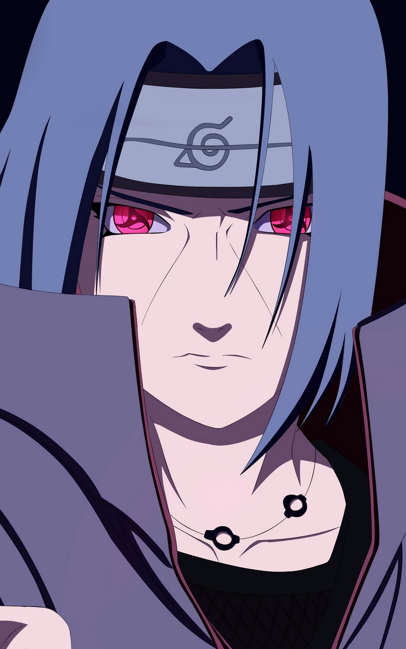 Wallpaper Naruto, Uchiha Itachi, Mangekyou Sharingan - Itachi Uchiha Mangekyou Sharingan - HD Wallpaper 