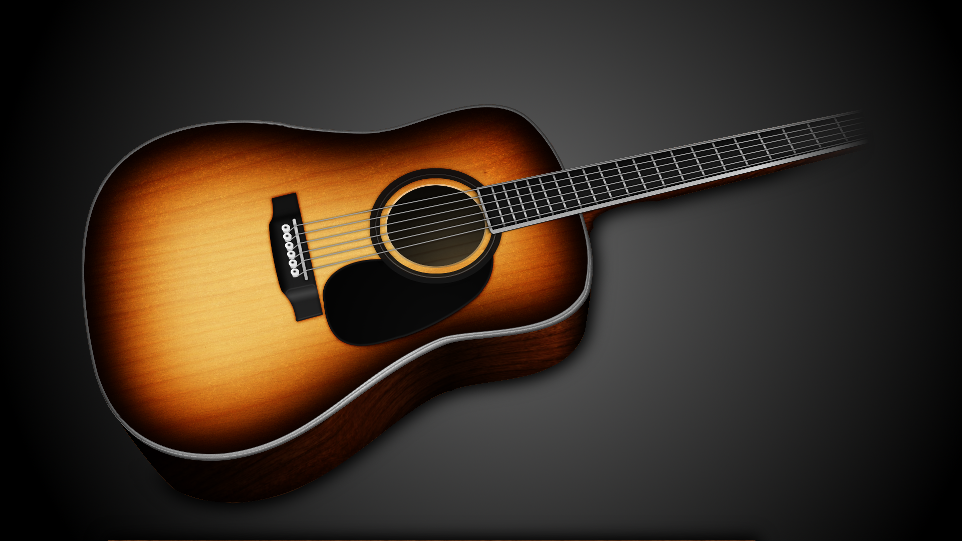 Acoustic Guitar Wallpaper Hd - HD Wallpaper 