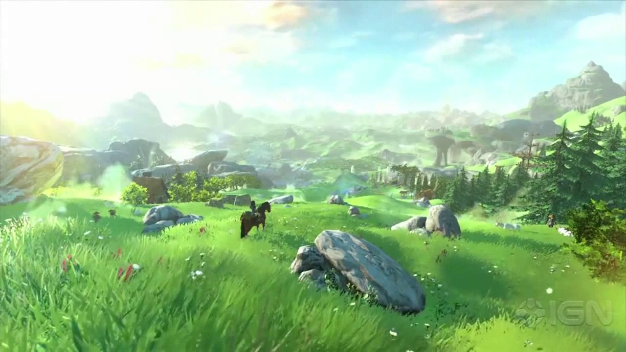 Breath Of The Wild Hyrule Field - HD Wallpaper 