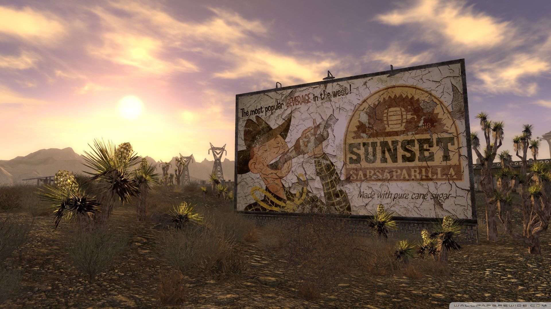 Fallout New Vegas Environment - HD Wallpaper 