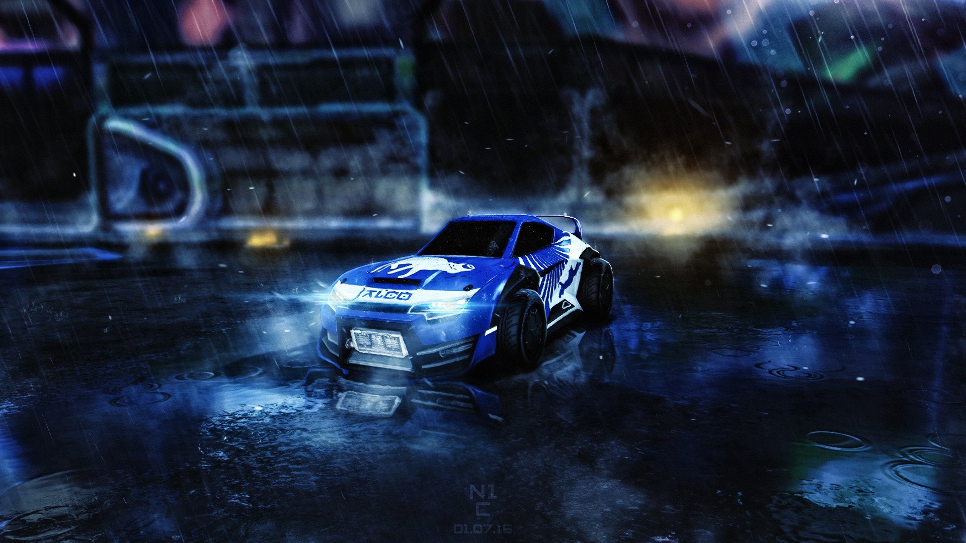 Rocket League Hintergrundbilder 1920x1080 Wallpaper Teahub Io