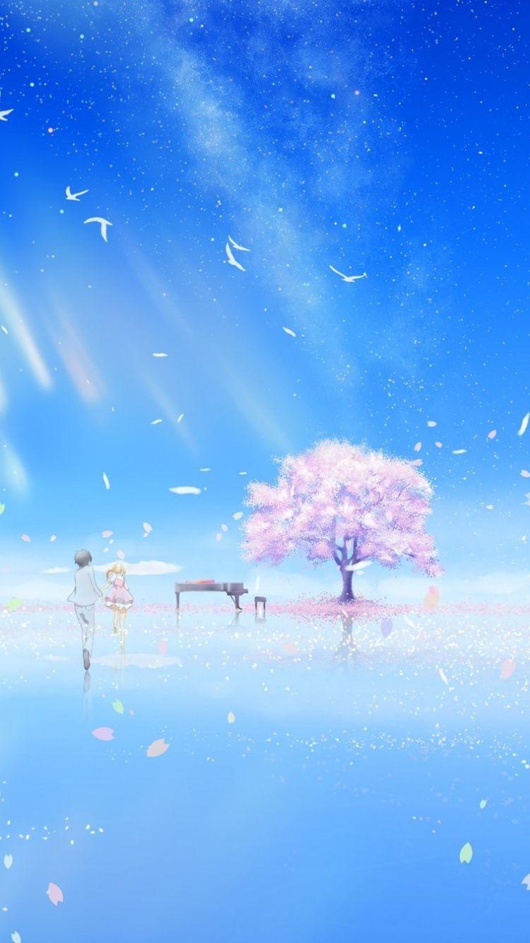 Your Lie In April Wallpaper Your Lie In April Wallpapers - Your Lie In April Wallpaper Phone - HD Wallpaper 