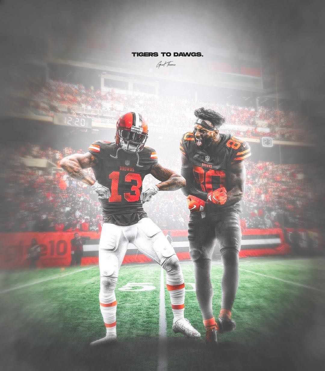 Odell Beckham Jr Browns - HD Wallpaper 