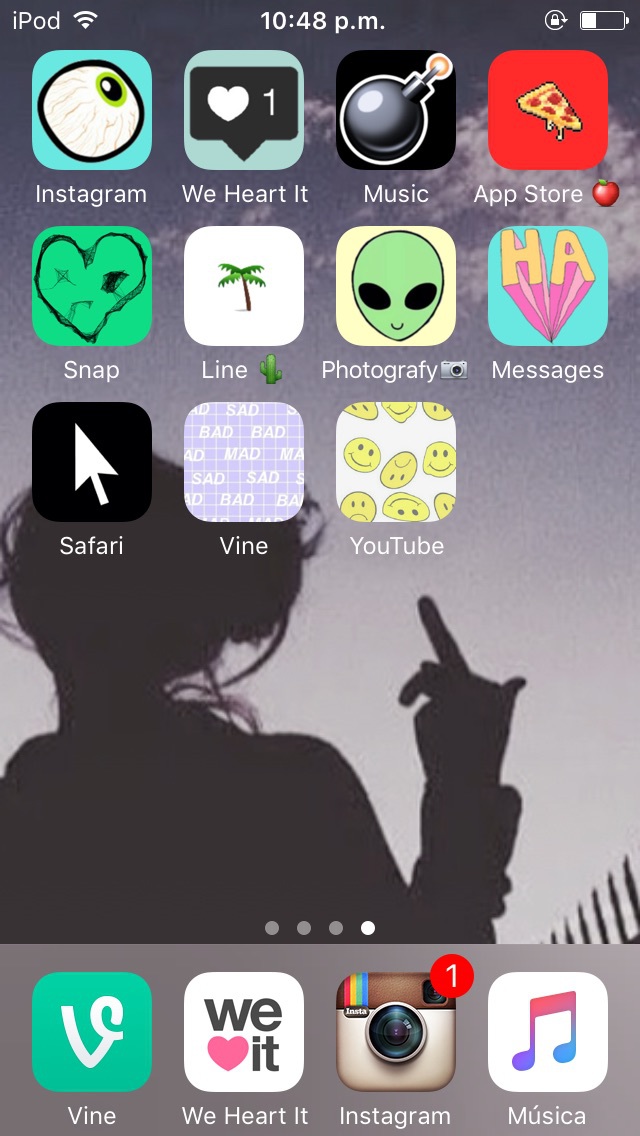 Iphone Wallpaper Grunge We Heart - HD Wallpaper 