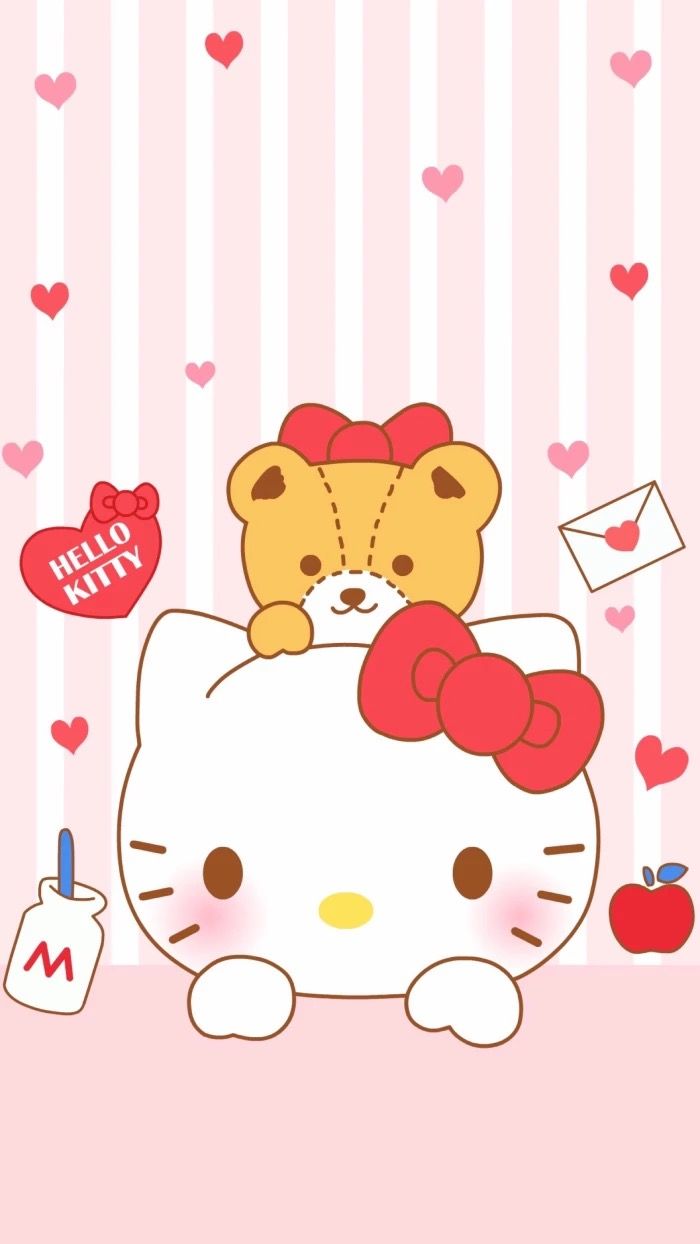 Gambar Hello Kitty Wallpaper Hp - HD Wallpaper 