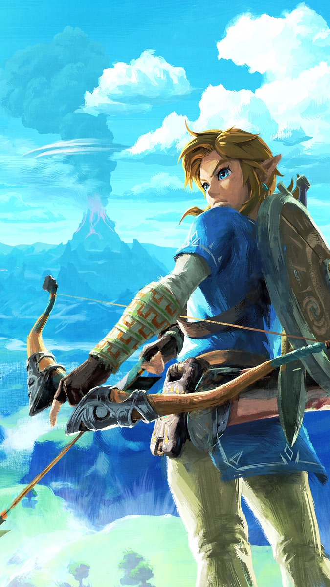 Link Breath Of The Wild - HD Wallpaper 