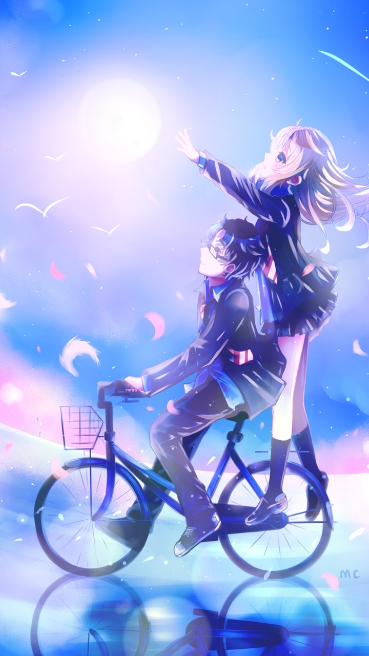 Anime Wallpaper Your Lie In April 720x1280 Wallpaper Teahub Io