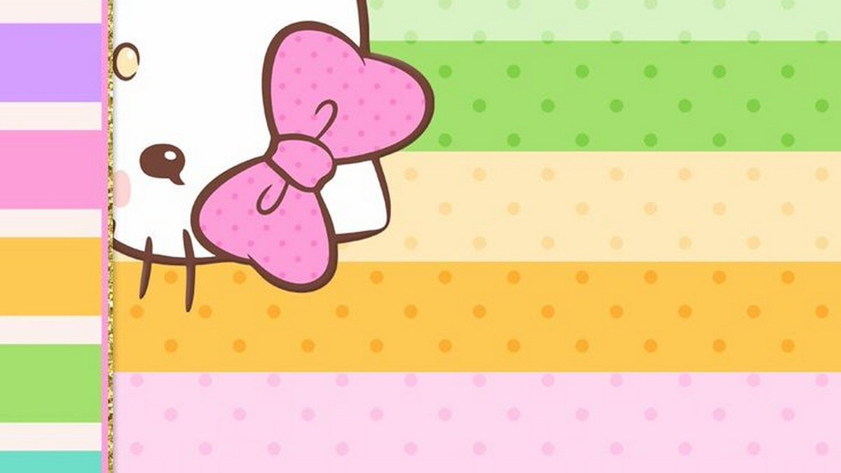Background Hello Kitty Hd - HD Wallpaper 