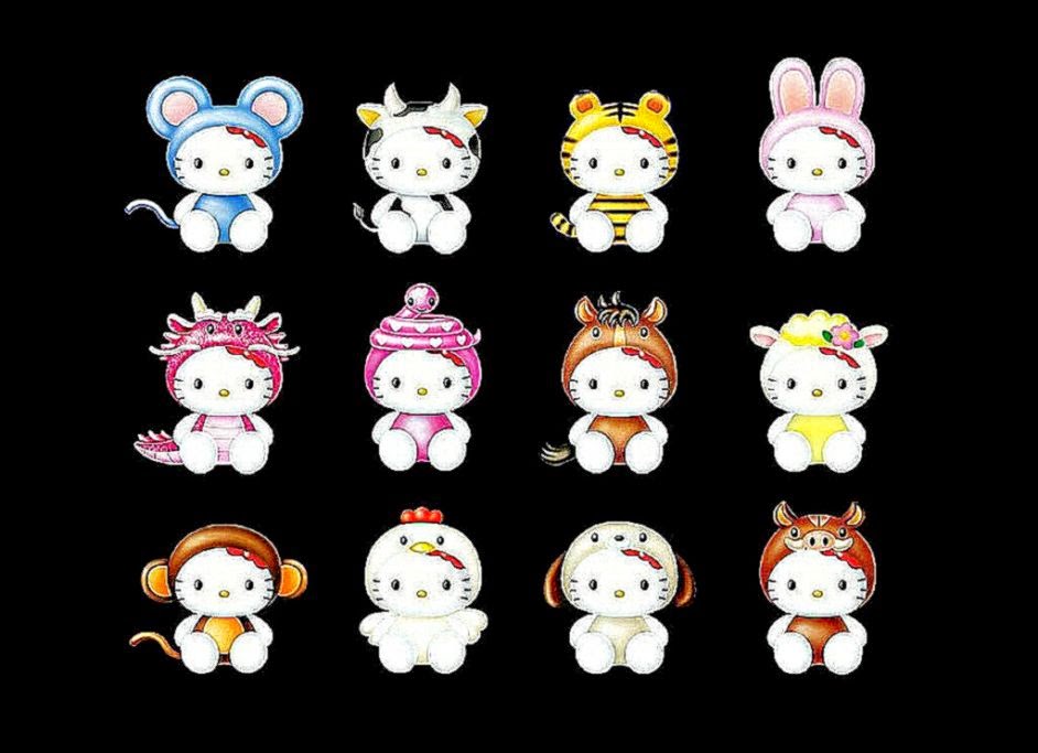 Hello Kitty Live Wallpaper 78784 Hd Wallpapers Res - Hello Kitty Chinese Zodiac - HD Wallpaper 