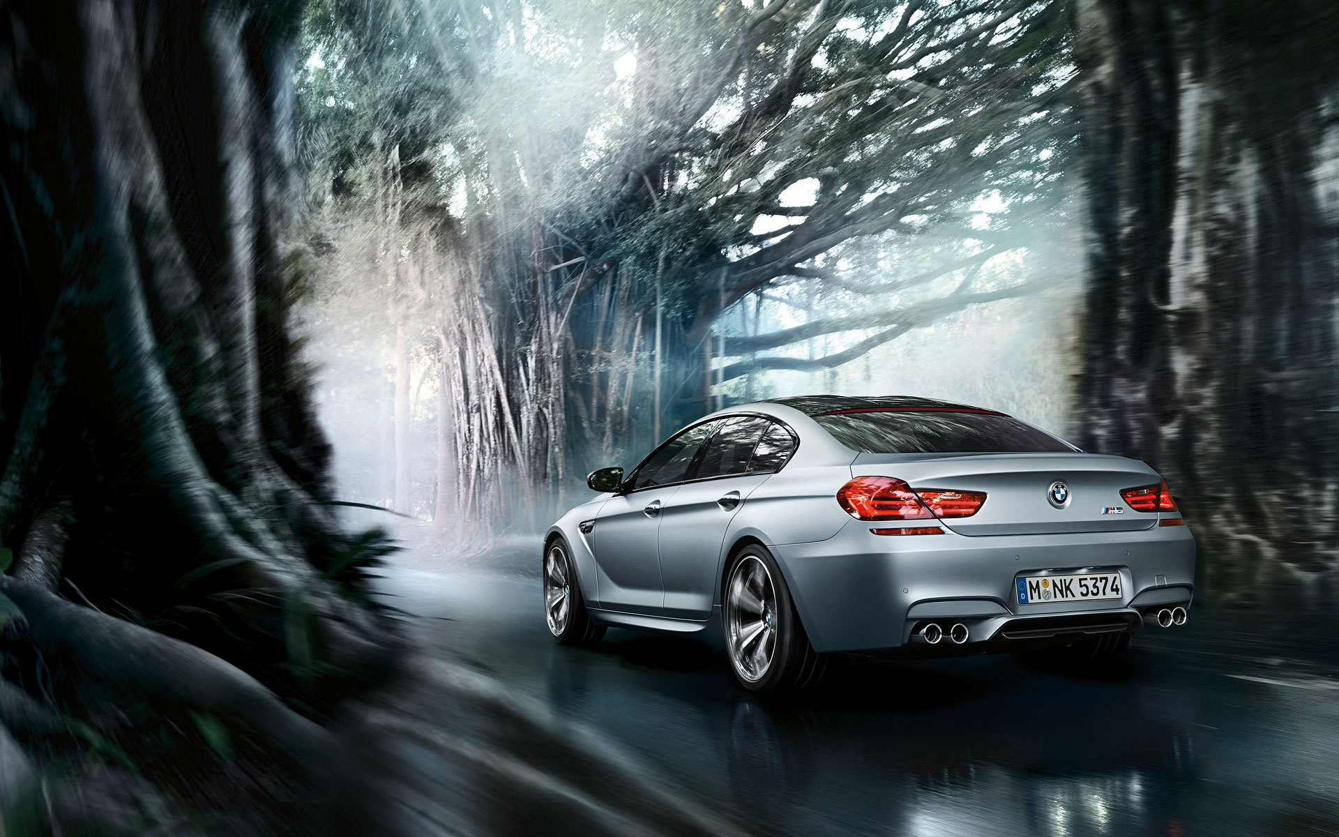 Bmw M6 Gran Coupe Hd Wallpaper Wallpaperfx - Bmw M6 Gran Coupé 2018 - HD Wallpaper 