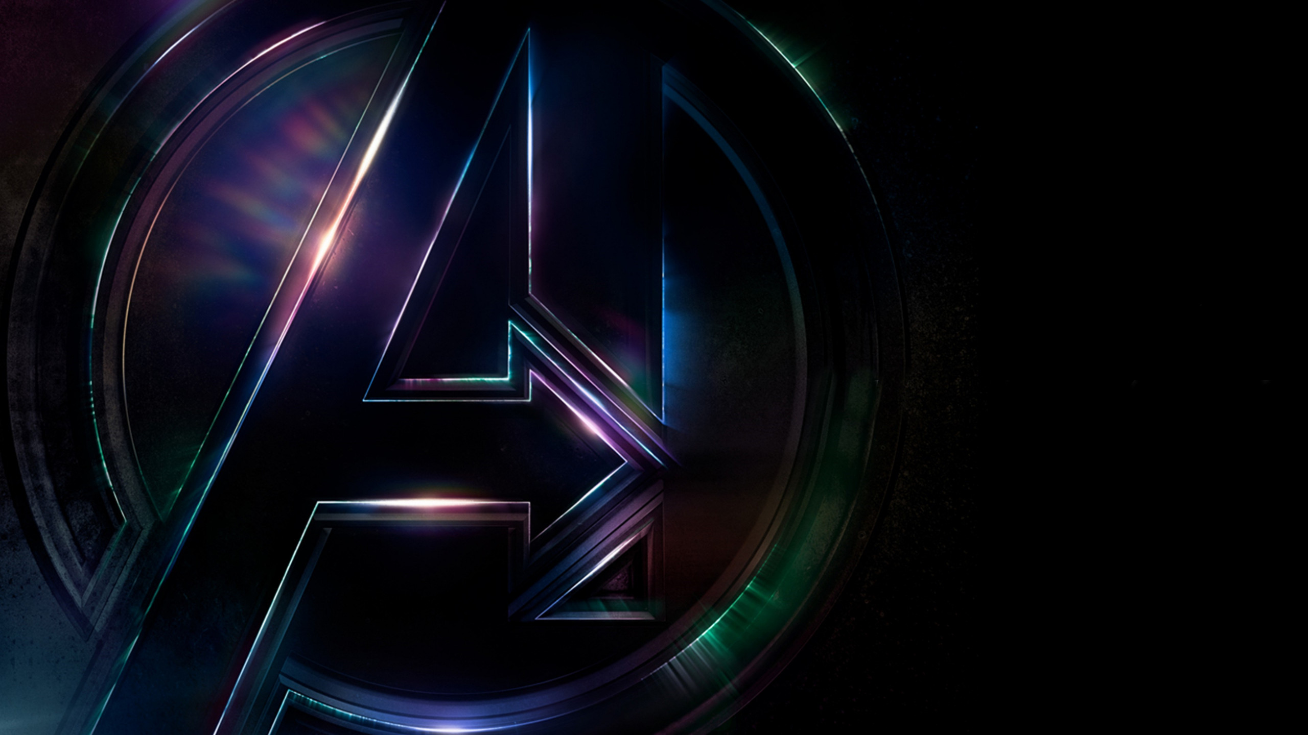 Logo Of Avengers Infinity War Wallpaper - Ultra Hd Avengers Logo - HD Wallpaper 