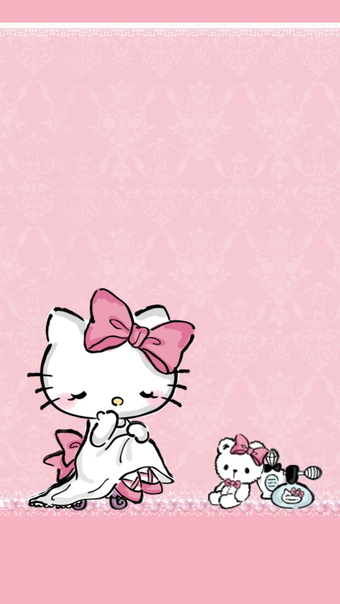 Hello Kitty Long Background - HD Wallpaper 