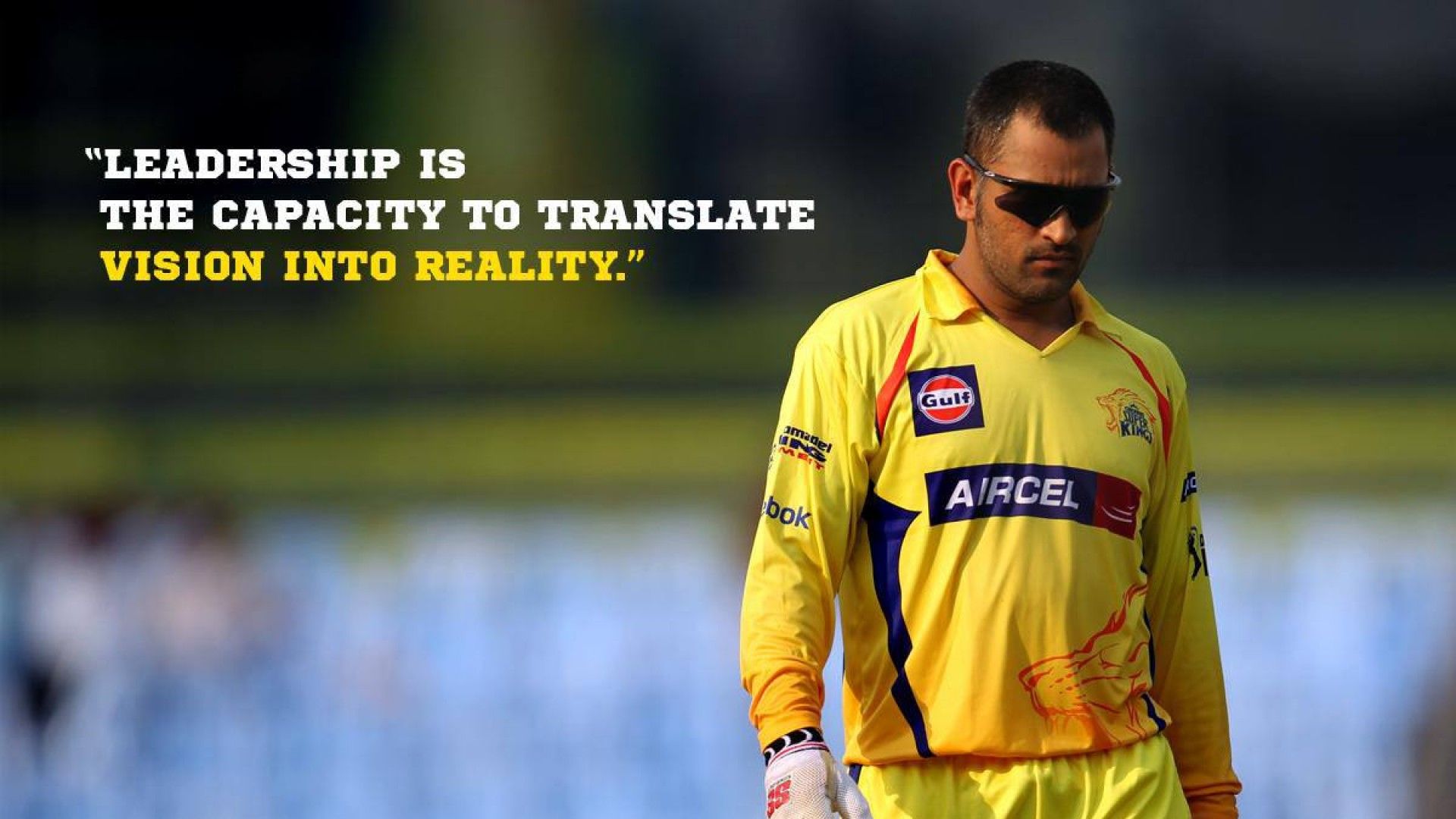 Ms Dhoni Quotes Csk - HD Wallpaper 