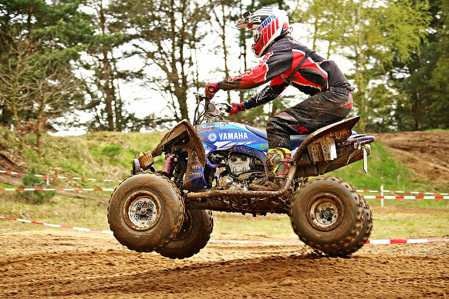 Enduro, Quad, Motocross, Motocross Ride, Motorsport, - All-terrain Vehicle - HD Wallpaper 