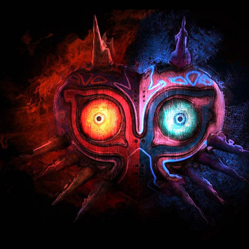 Majora S Mask Wallpaper Engine - Majoras Mask - HD Wallpaper 