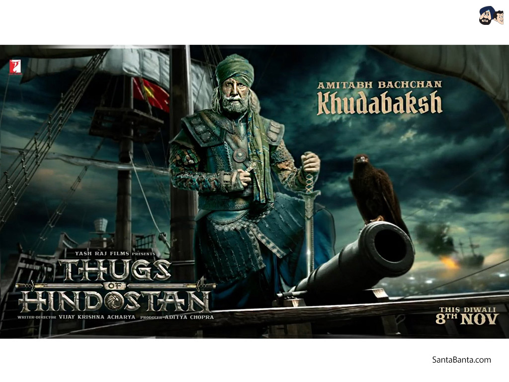 Thugs Of Hindostan - Thugs Of Hindostan Poster - HD Wallpaper 
