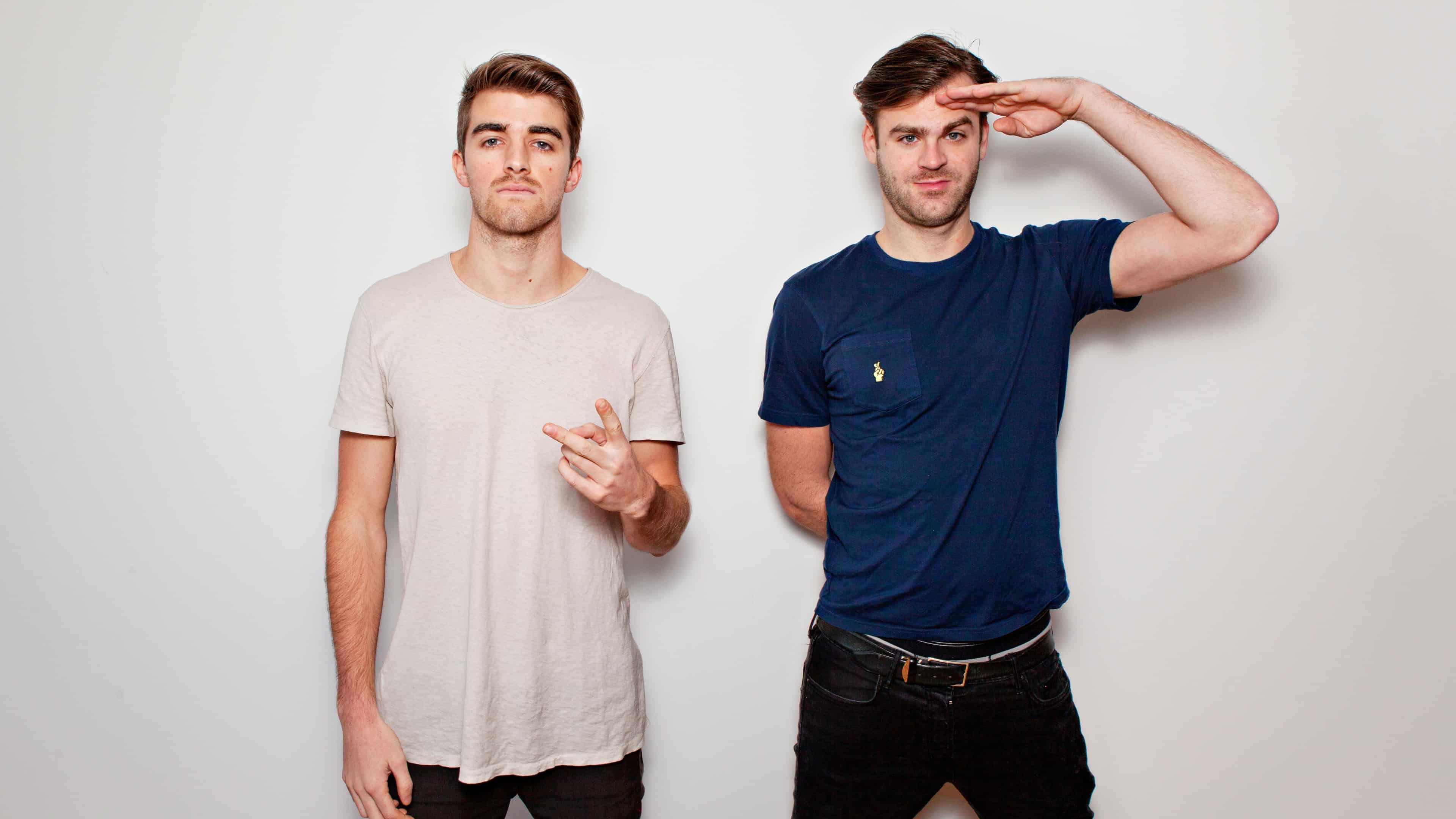 The Chainsmokers Andrew Taggart And Alex Pall Uhd 4k - Alex Pall And Andrew Taggart - HD Wallpaper 