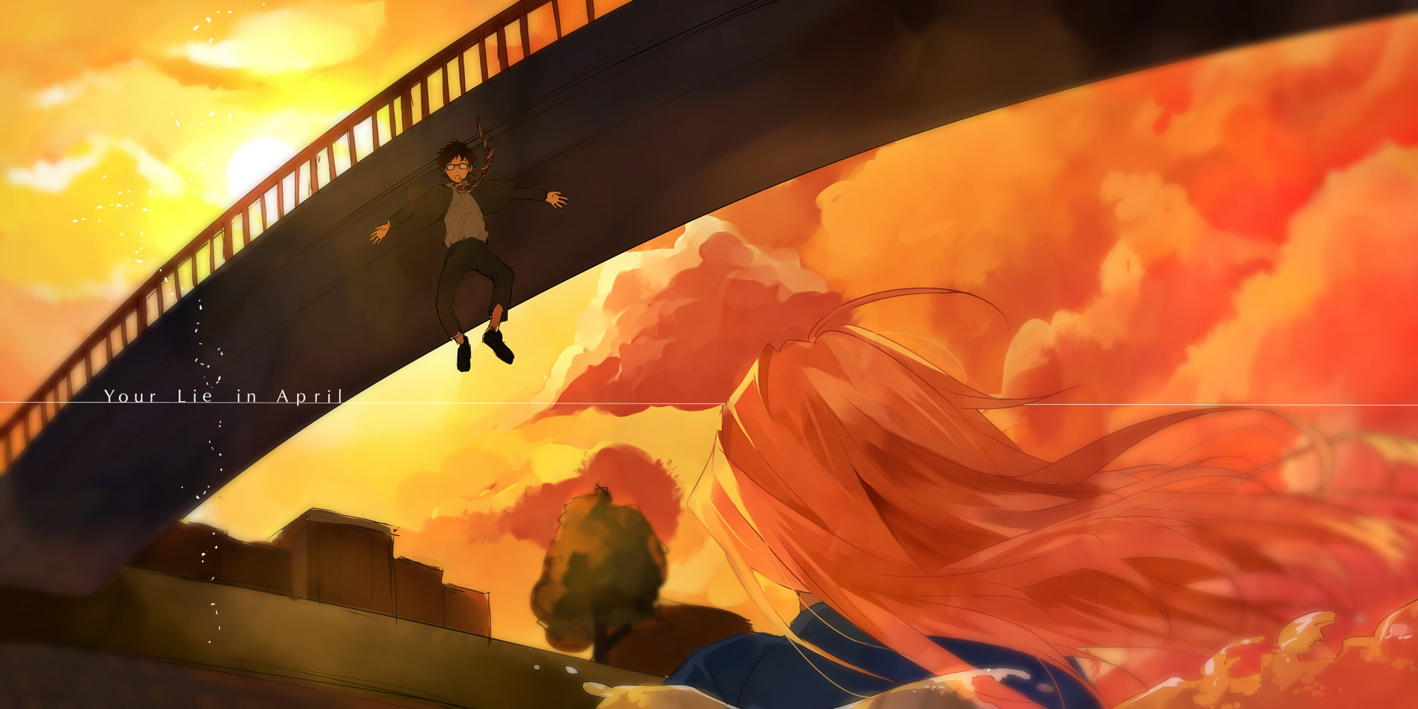 Your Lie In April Wallpaper - HD Wallpaper 