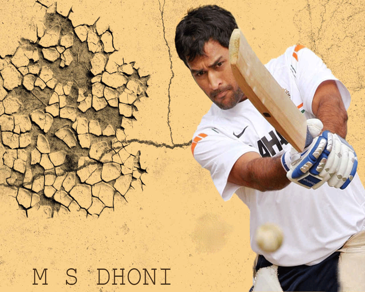 New Dhoni Wallpaper Hd - HD Wallpaper 