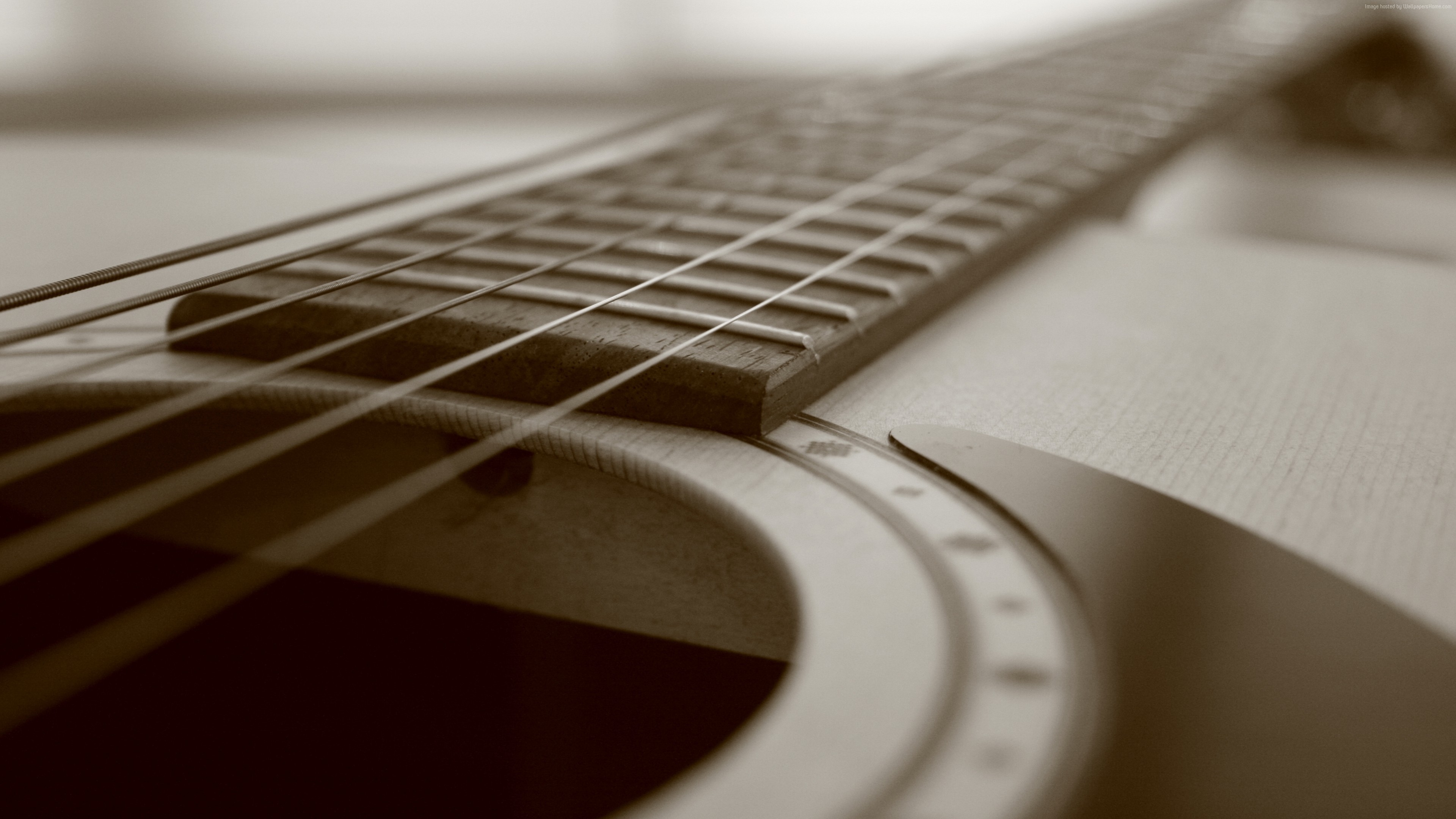 3840x2160, Acoustic Guitar Wallpaper Widescreen - Android Wallpaper Acoustic Guitar - HD Wallpaper 