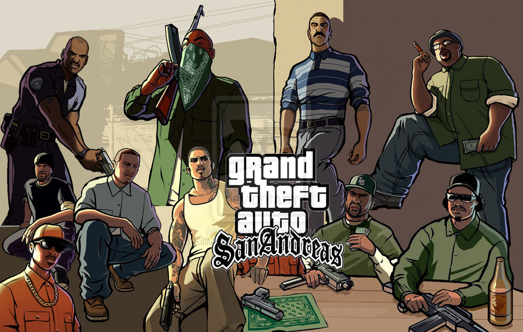 Grand Theft Auto San Andreas - HD Wallpaper 