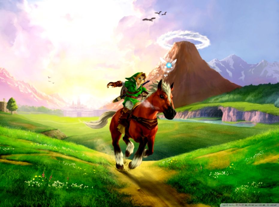 The Legend Of Zelda Ocarina Of Time 3d ❤ 4k Hd Desktop - Ocarina Of Time Background - HD Wallpaper 