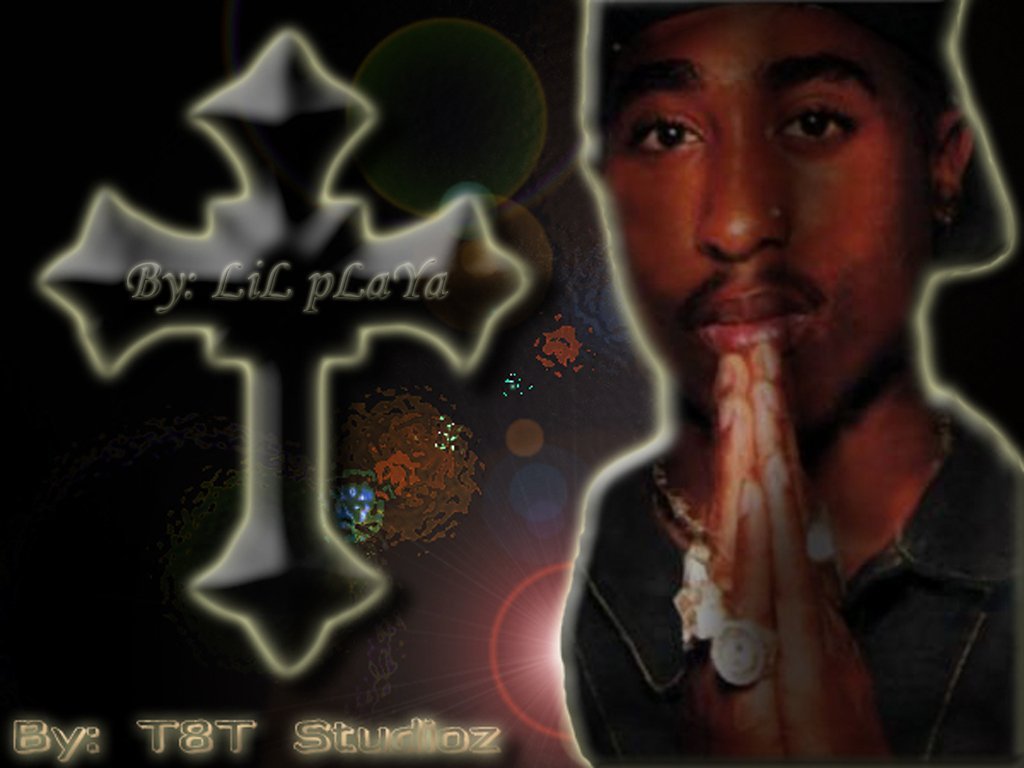 The True Thug - Live Tupac - 1024x768 Wallpaper 