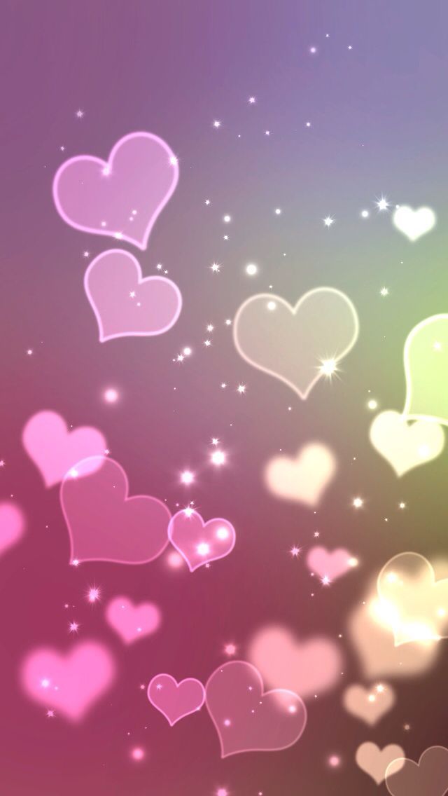 Cute Heart Wallpapers For Iphone - HD Wallpaper 
