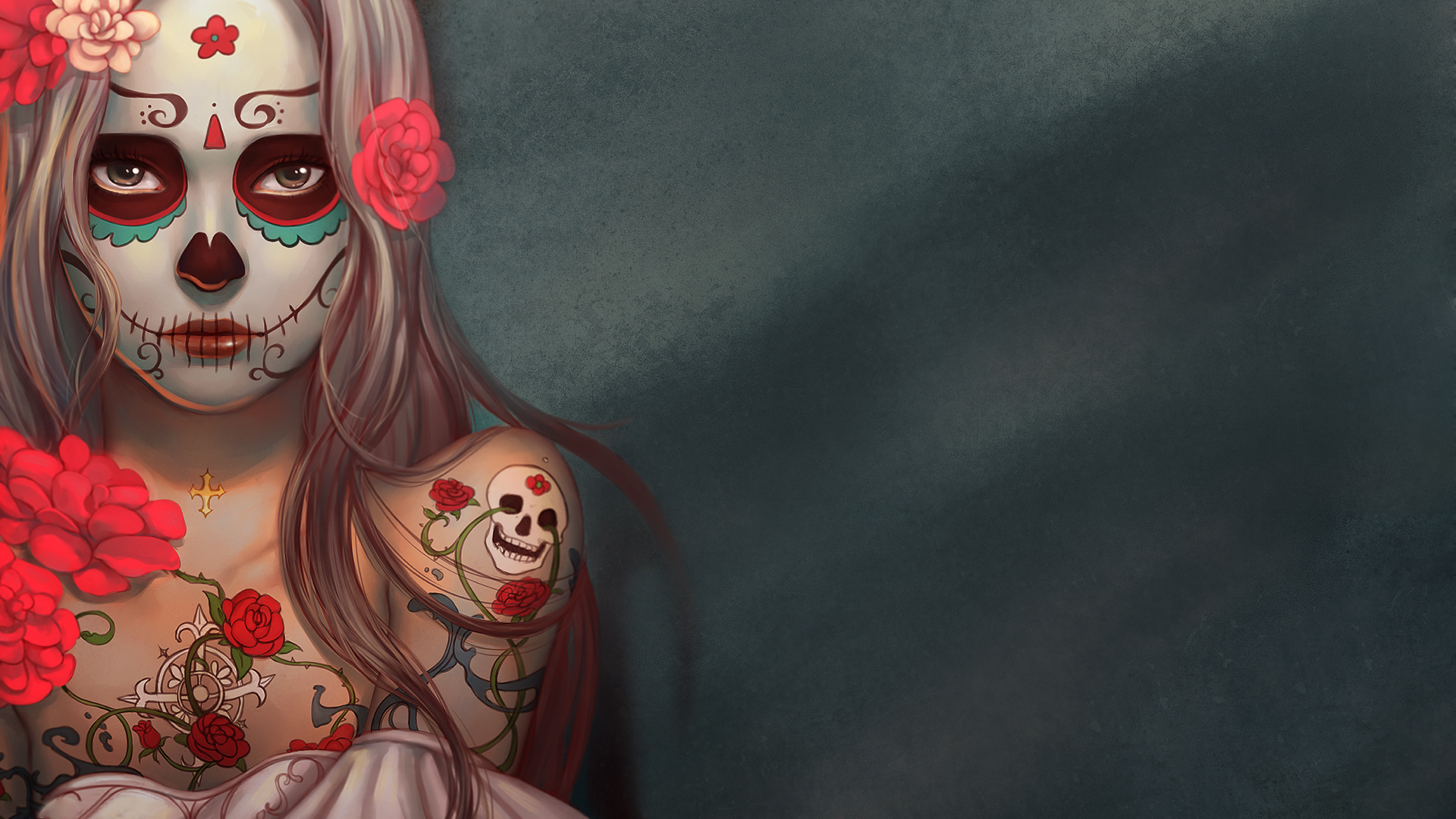 Dia De Los Muertos Profile - 1920x1080 Wallpaper - teahub.io