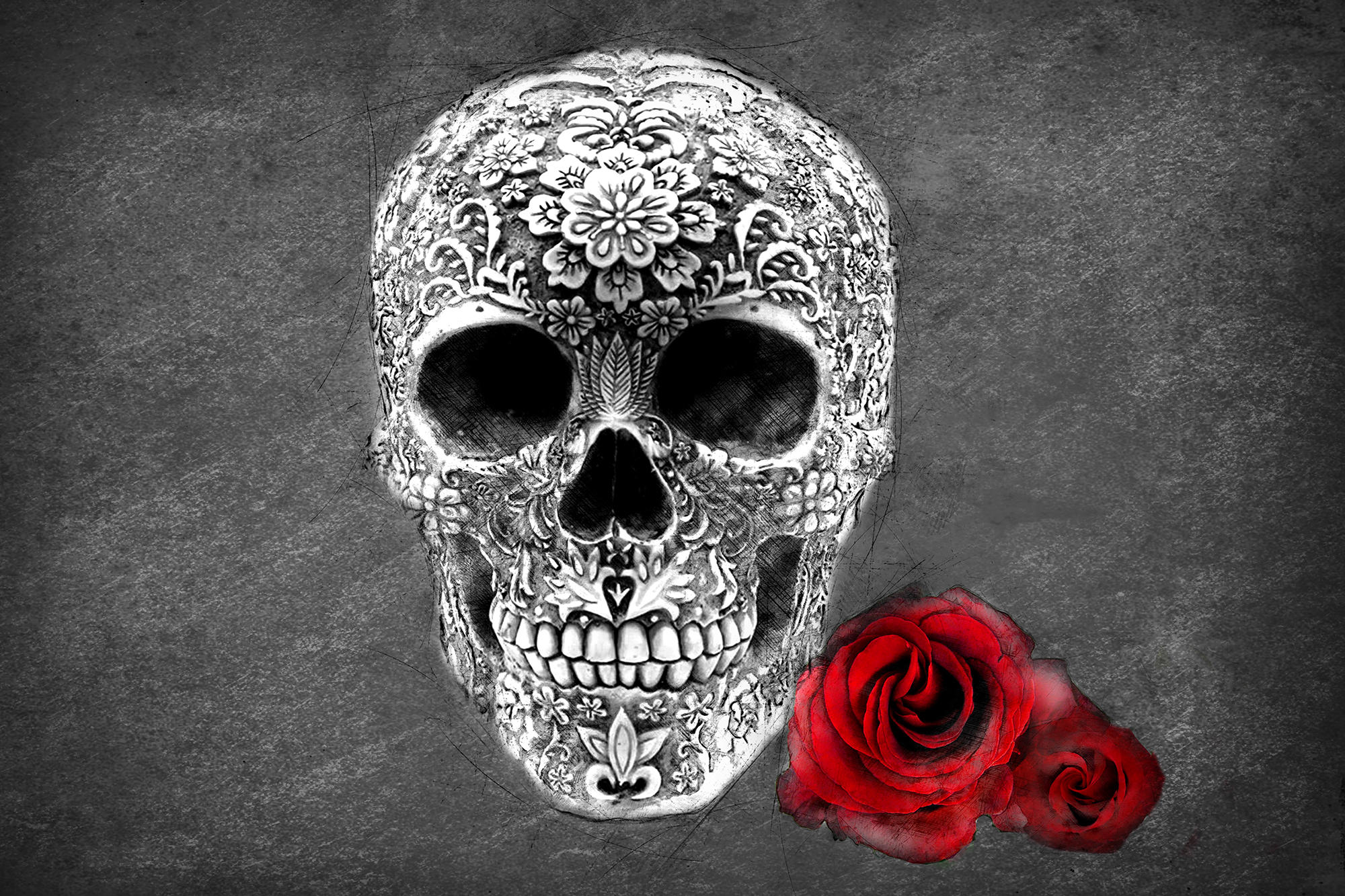 Dia De Los Muertos Decoration Tendance - HD Wallpaper 