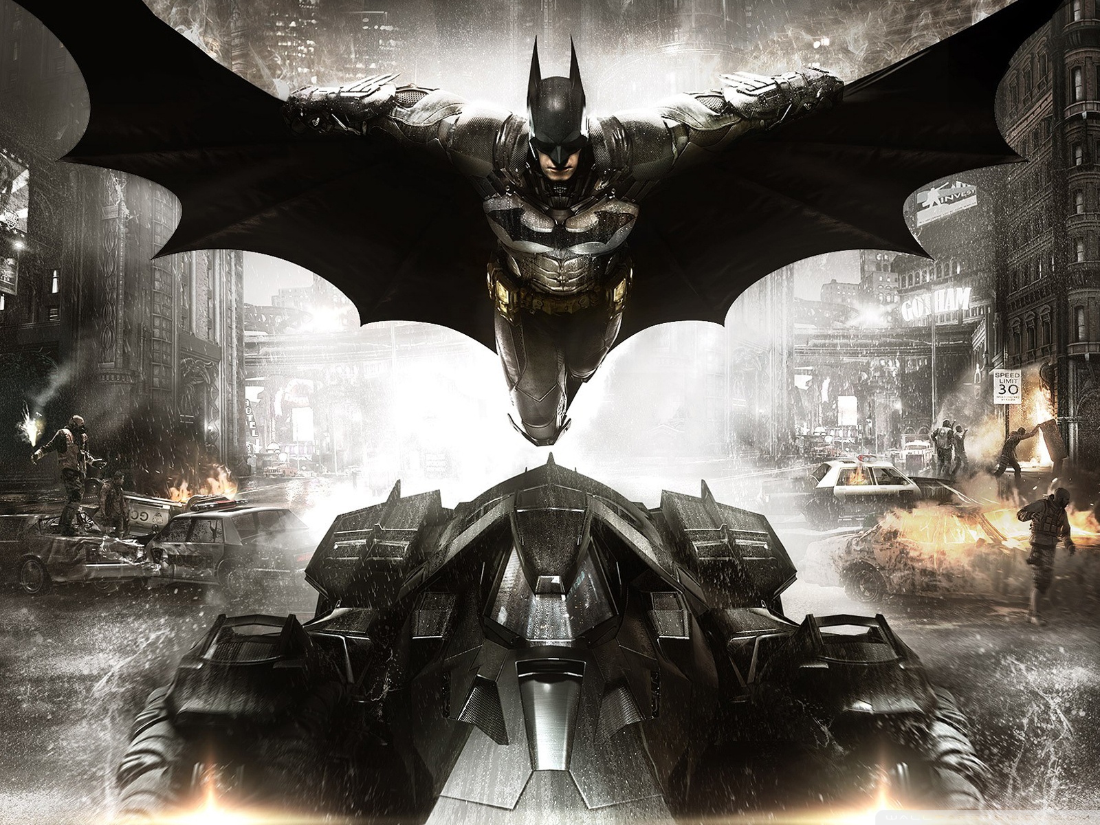 Batman Arkham Knight Ipad - HD Wallpaper 