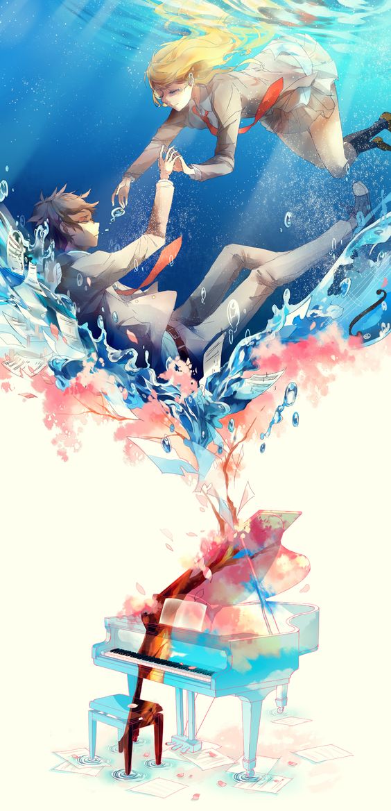 Your Lie In April - Your Lie In April Phone Background - HD Wallpaper 